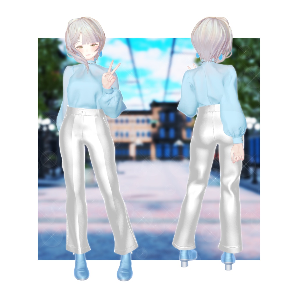 【VRChat想定】Any Way!【3D衣装】