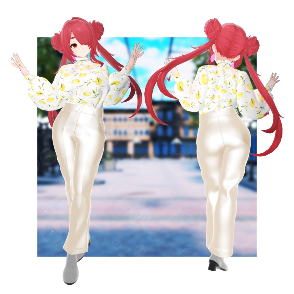 【VRChat想定】Any Way!【3D衣装】