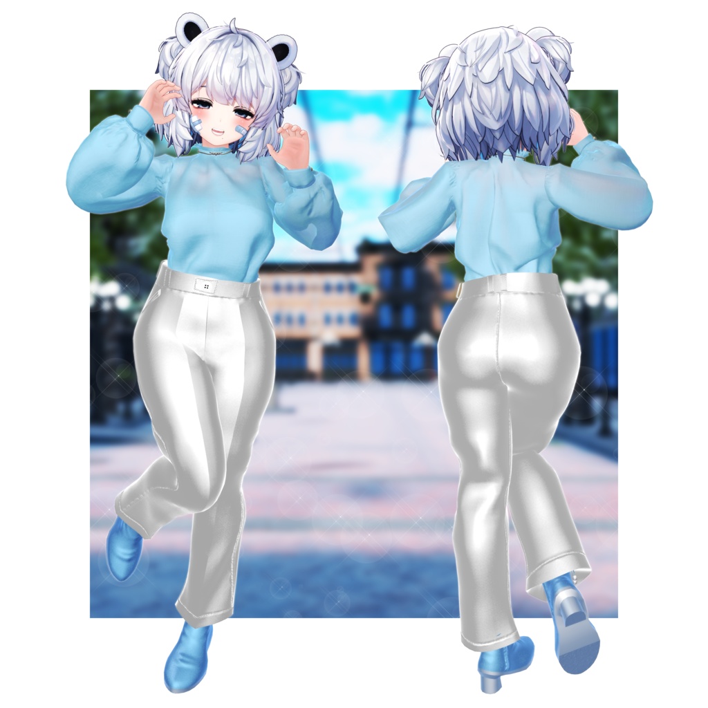 【VRChat想定】Any Way!【3D衣装】