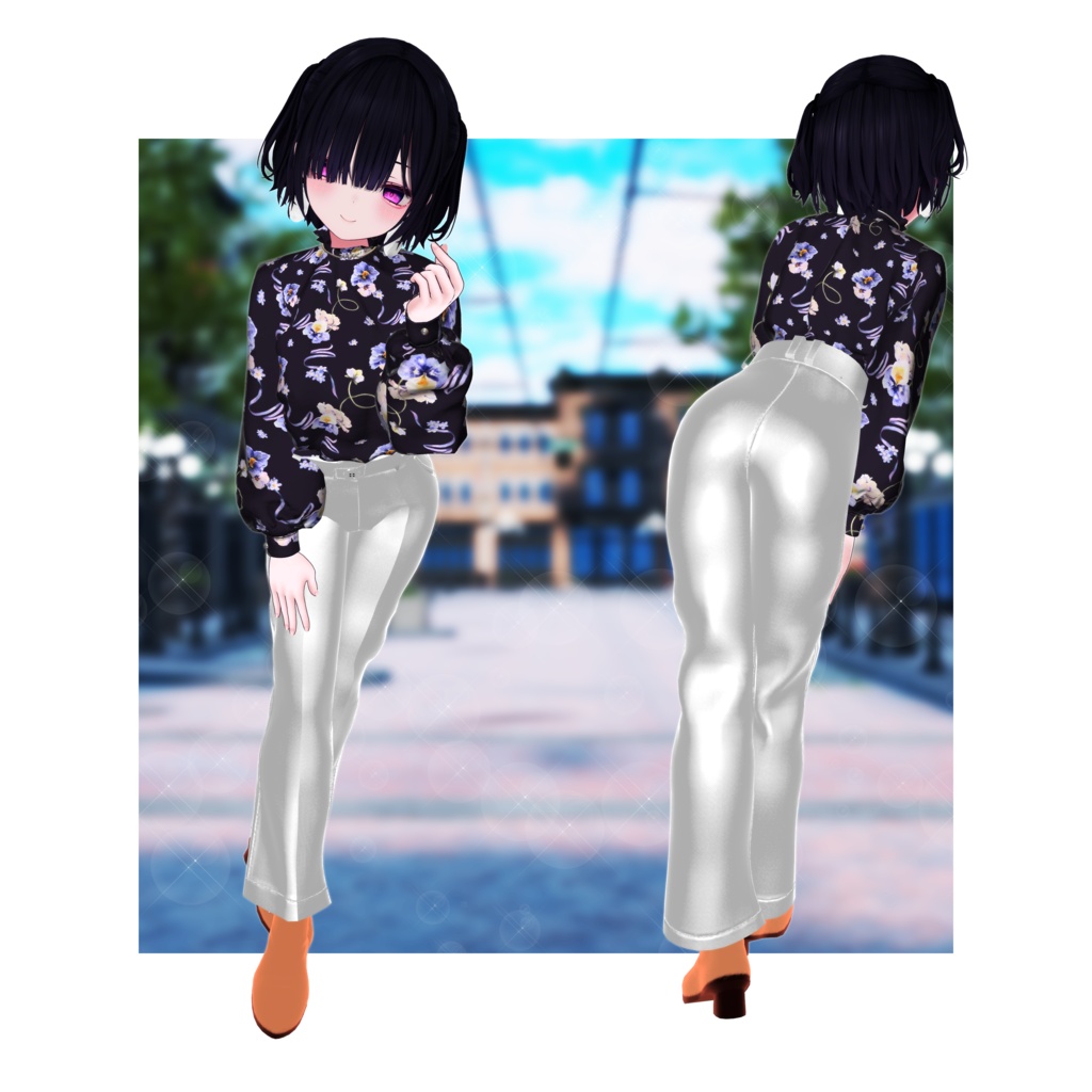 【VRChat想定】Any Way!【3D衣装】