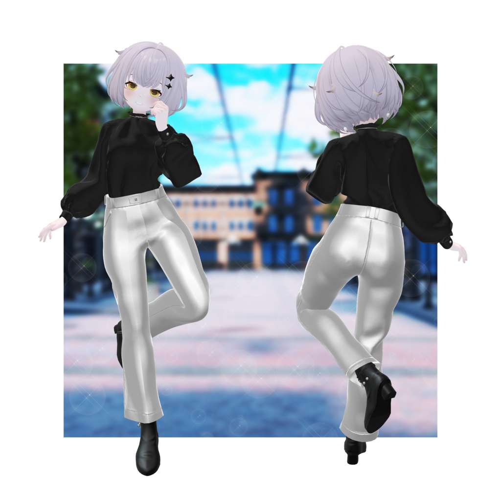 【VRChat想定】Any Way!【3D衣装】