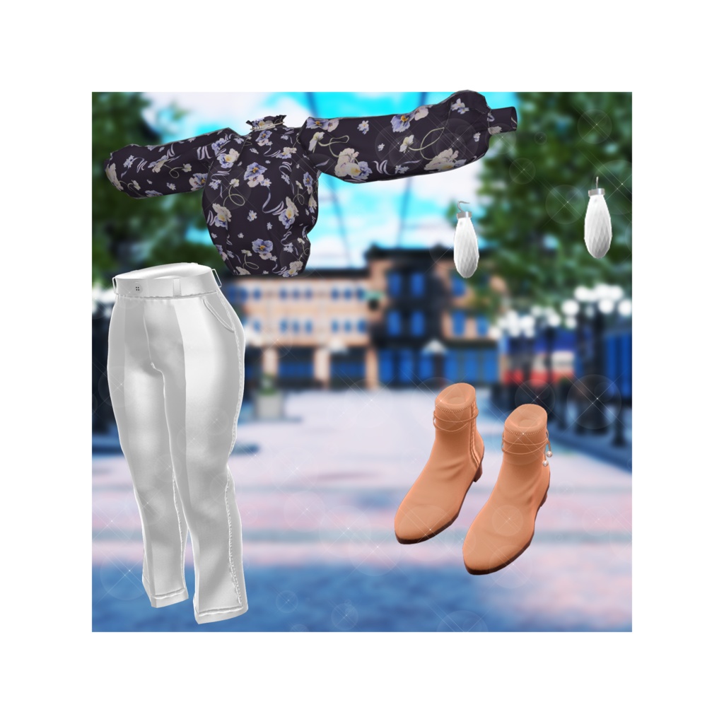 【VRChat想定】Any Way!【3D衣装】