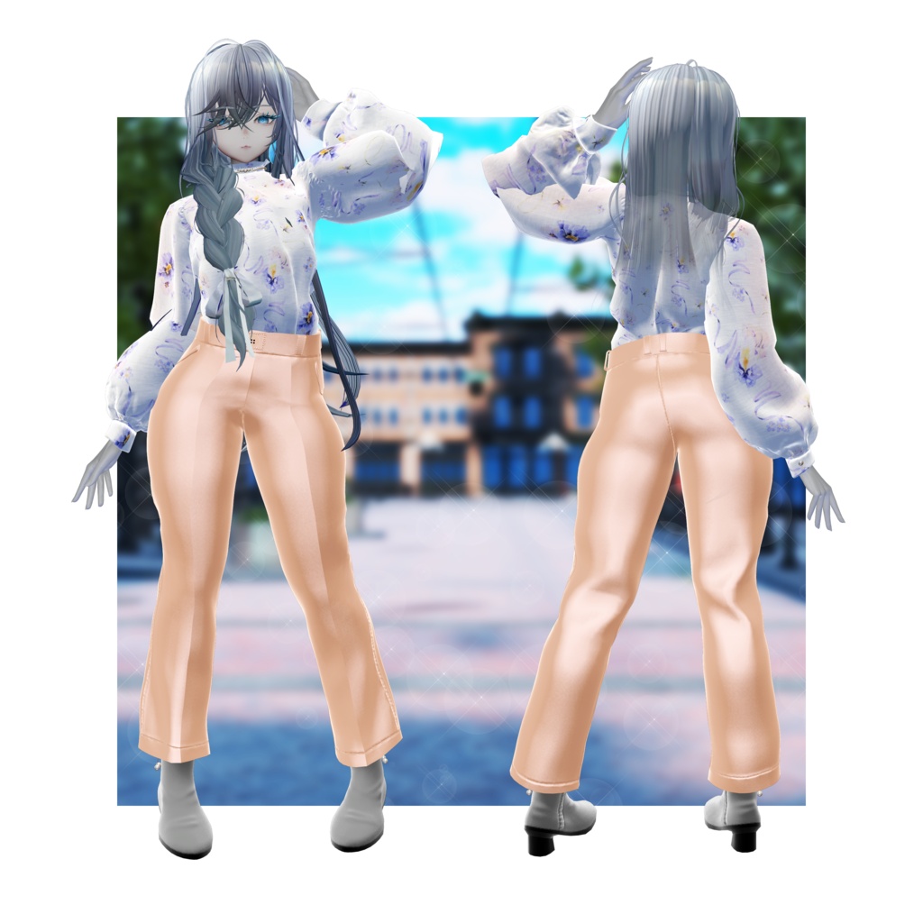 【VRChat想定】Any Way!【3D衣装】
