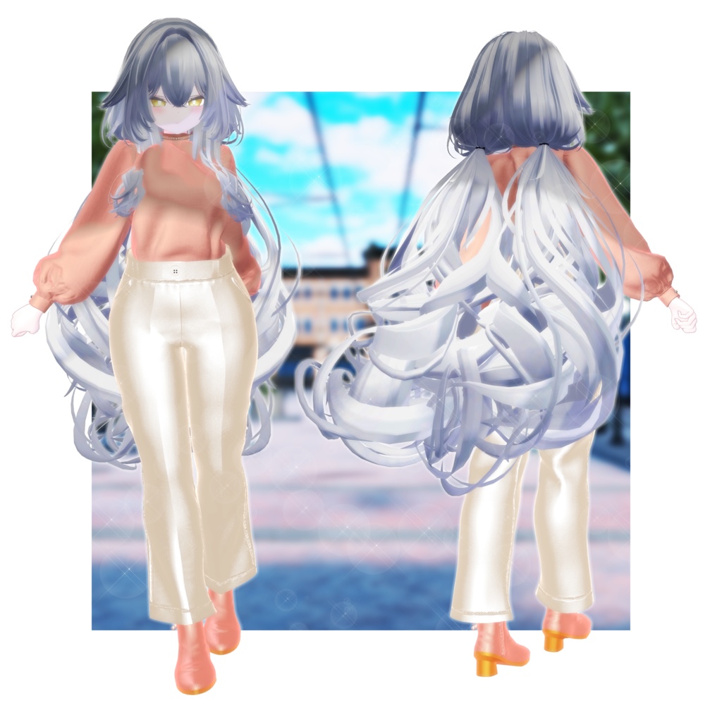 【VRChat想定】Any Way!【3D衣装】