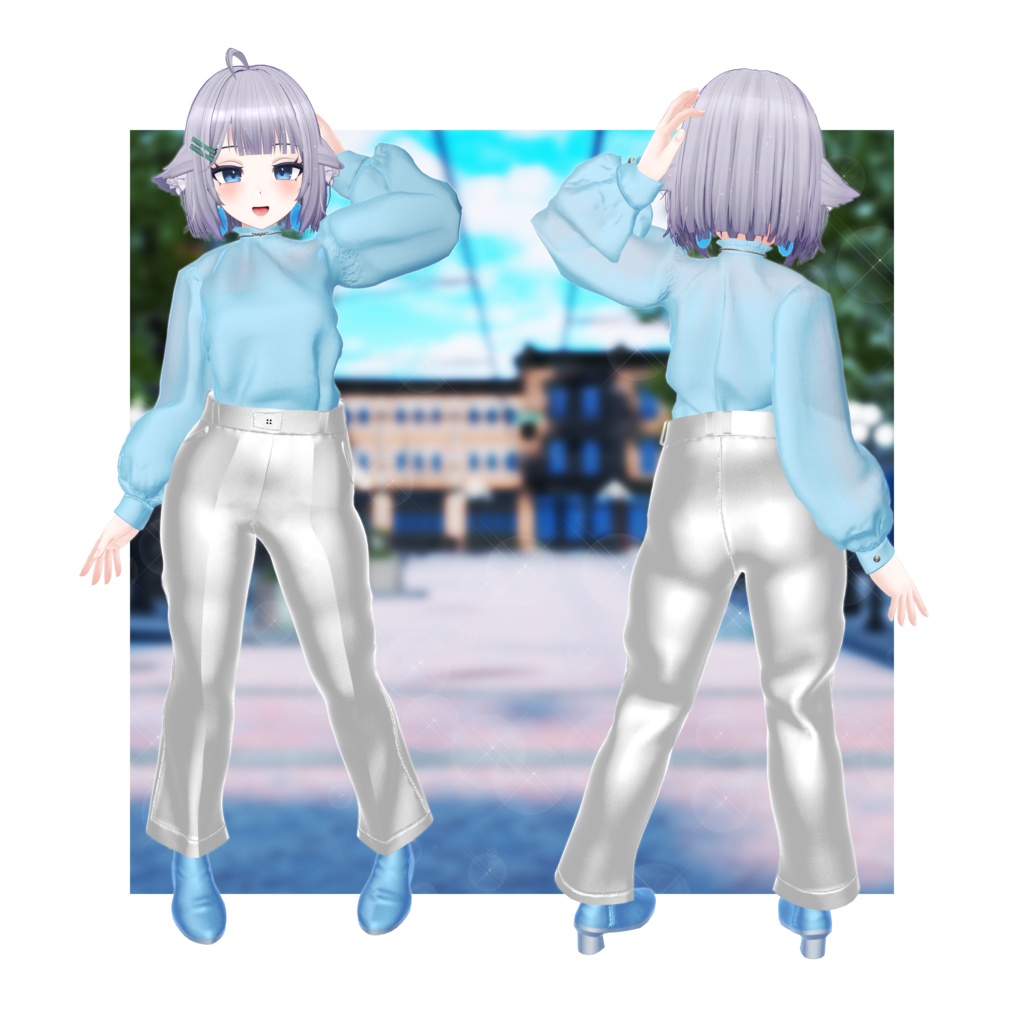 【VRChat想定】Any Way!【3D衣装】