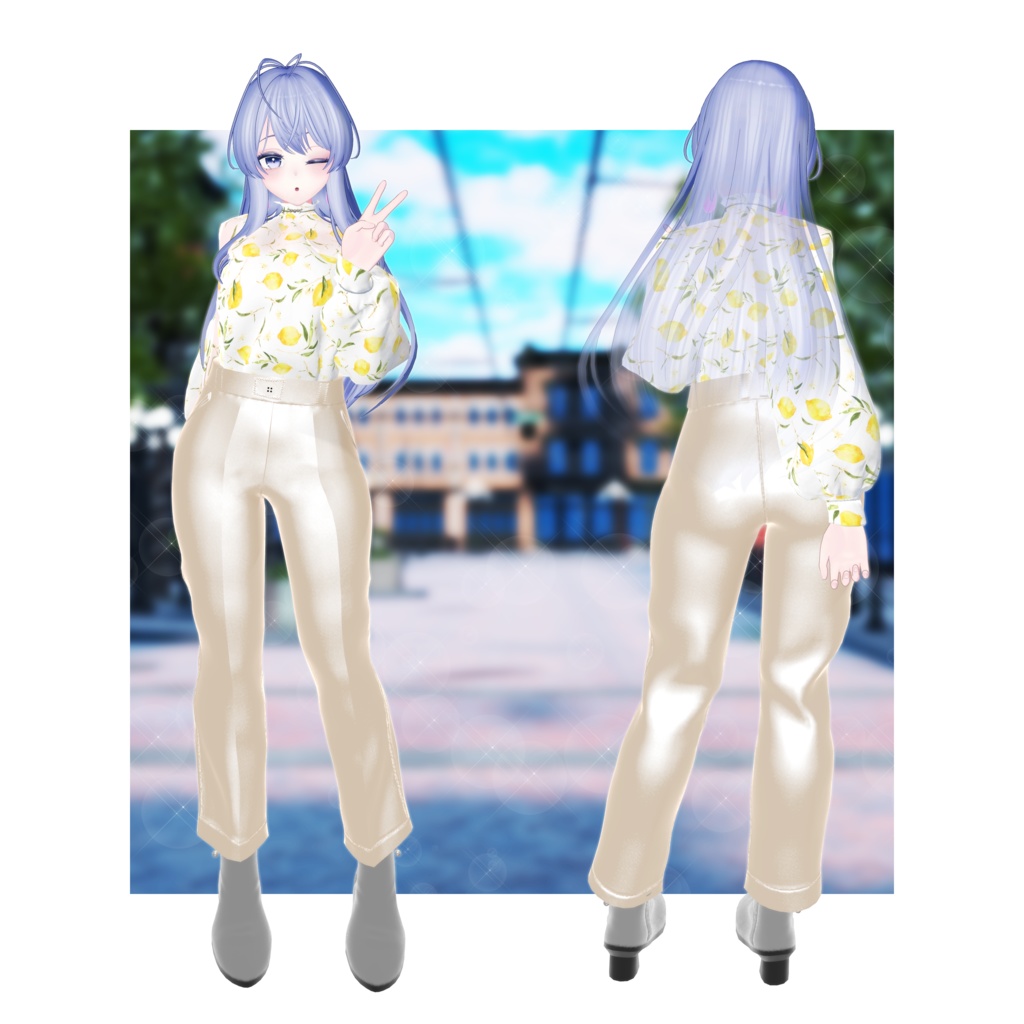 【VRChat想定】Any Way!【3D衣装】