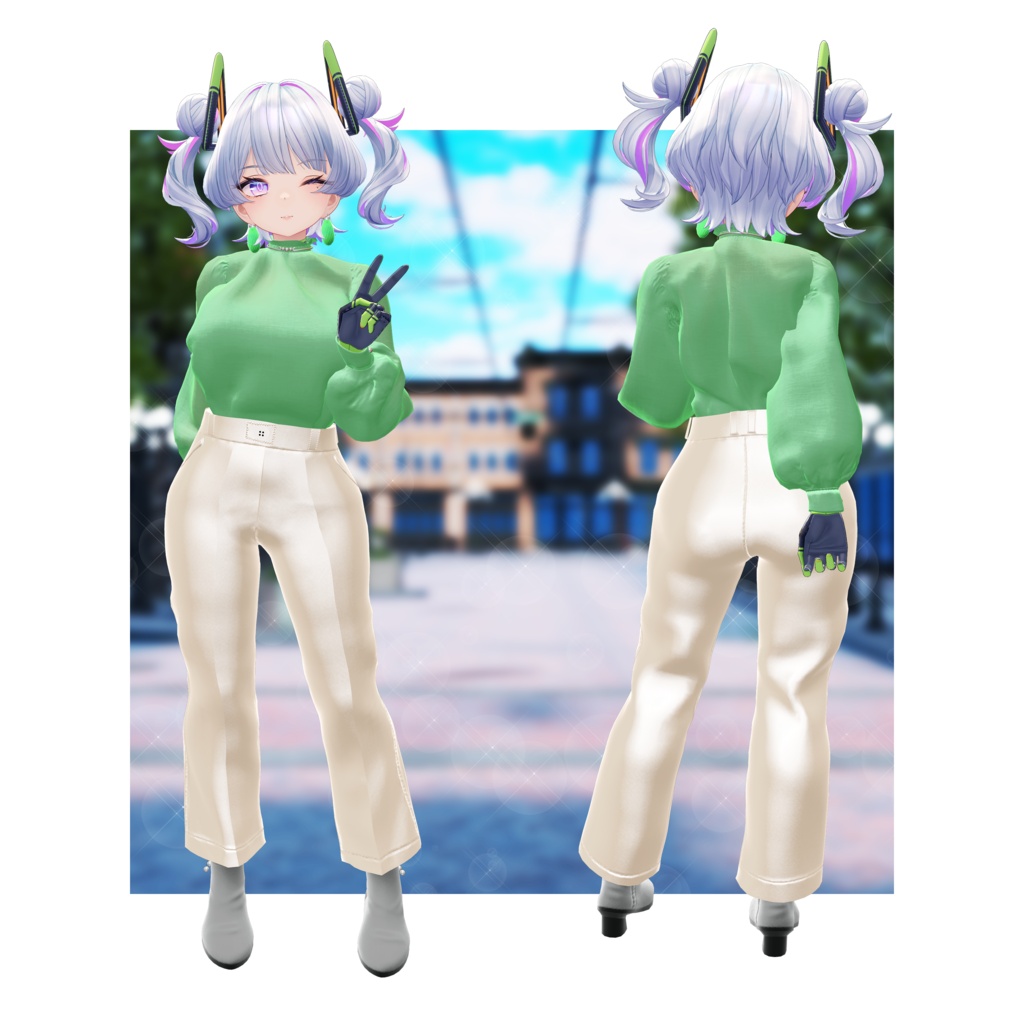 【VRChat想定】Any Way!【3D衣装】
