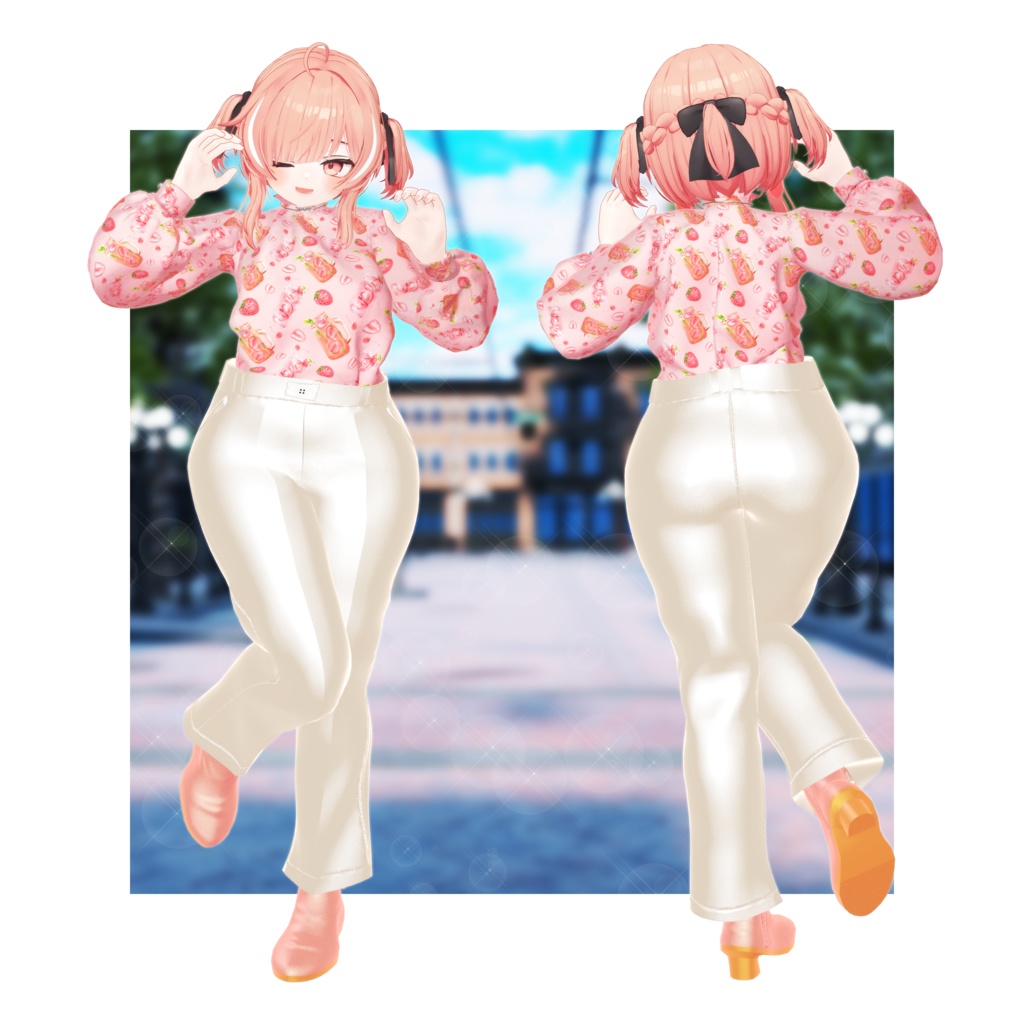 【VRChat想定】Any Way!【3D衣装】