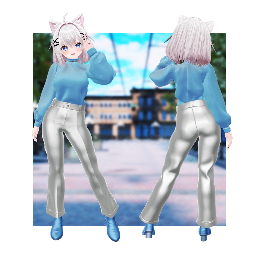 【VRChat想定】Any Way!【3D衣装】
