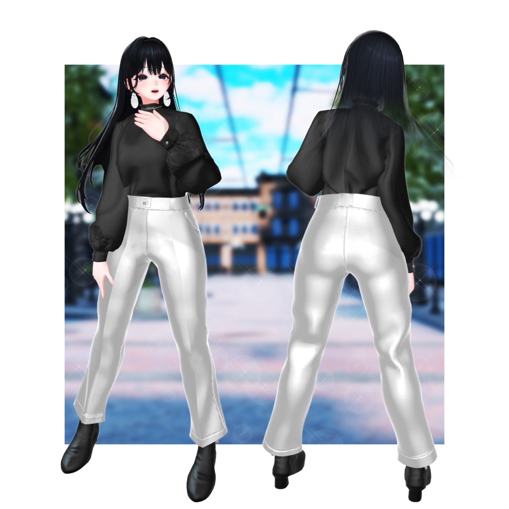 【VRChat想定】Any Way!【3D衣装】