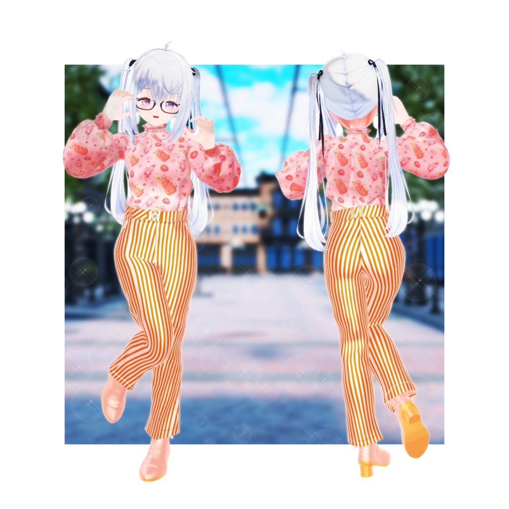 【VRChat想定】Any Way!【3D衣装】