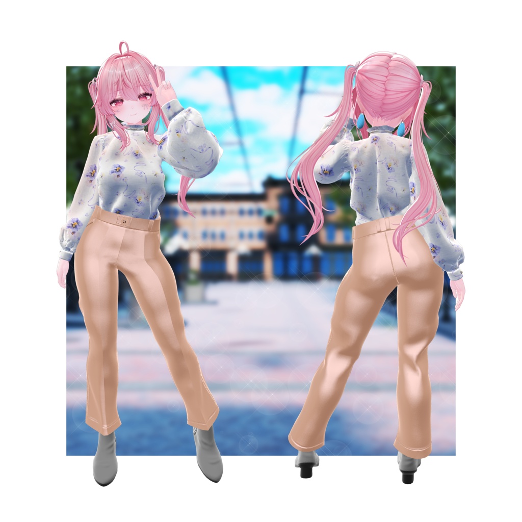 【VRChat想定】Any Way!【3D衣装】