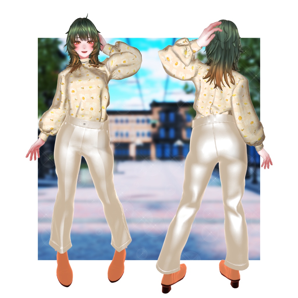 【VRChat想定】Any Way!【3D衣装】