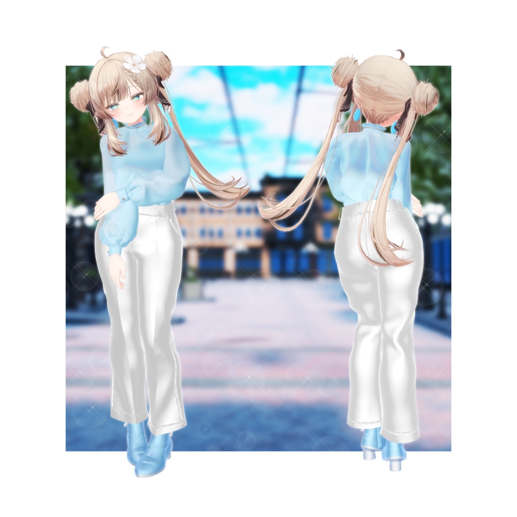 【VRChat想定】Any Way!【3D衣装】