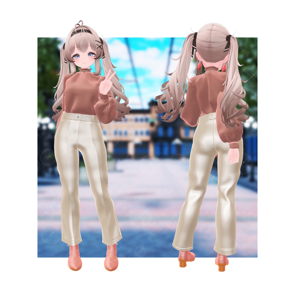 【VRChat想定】Any Way!【3D衣装】