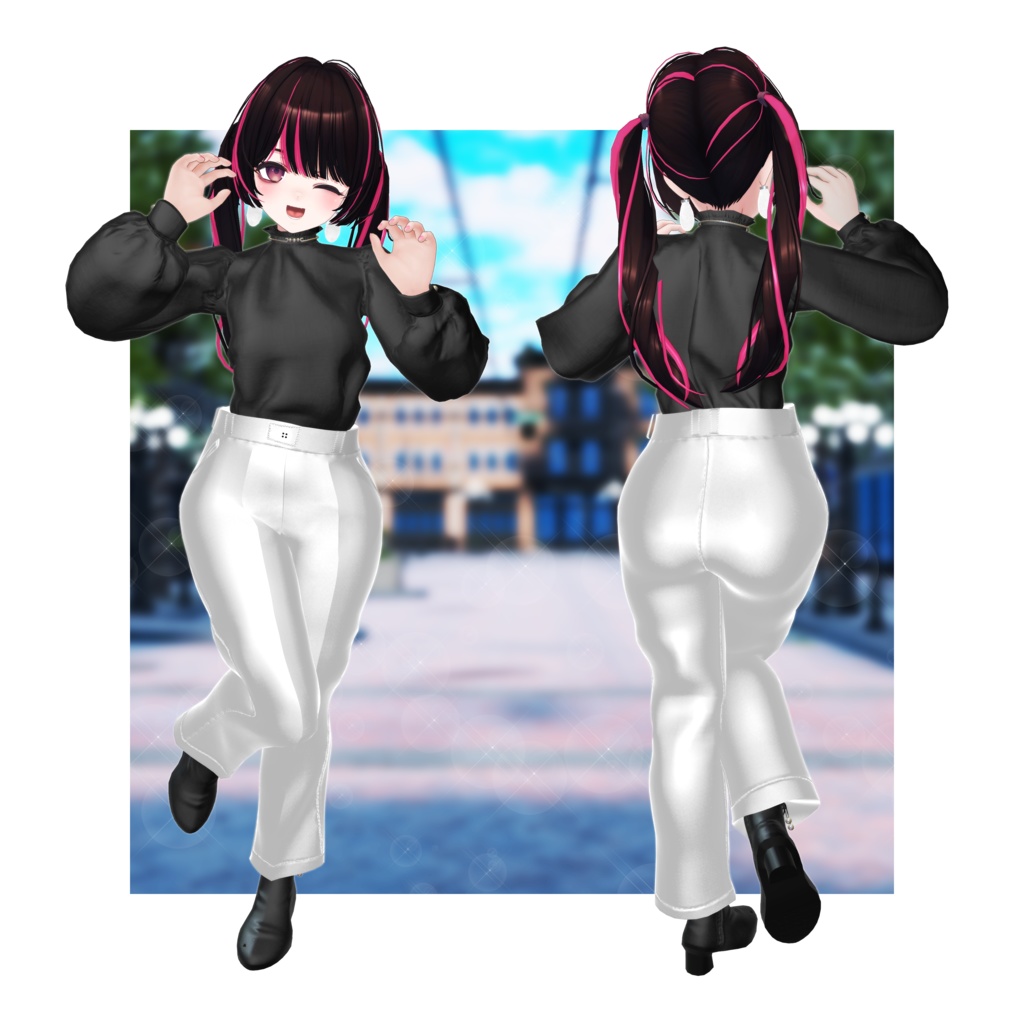 【VRChat想定】Any Way!【3D衣装】