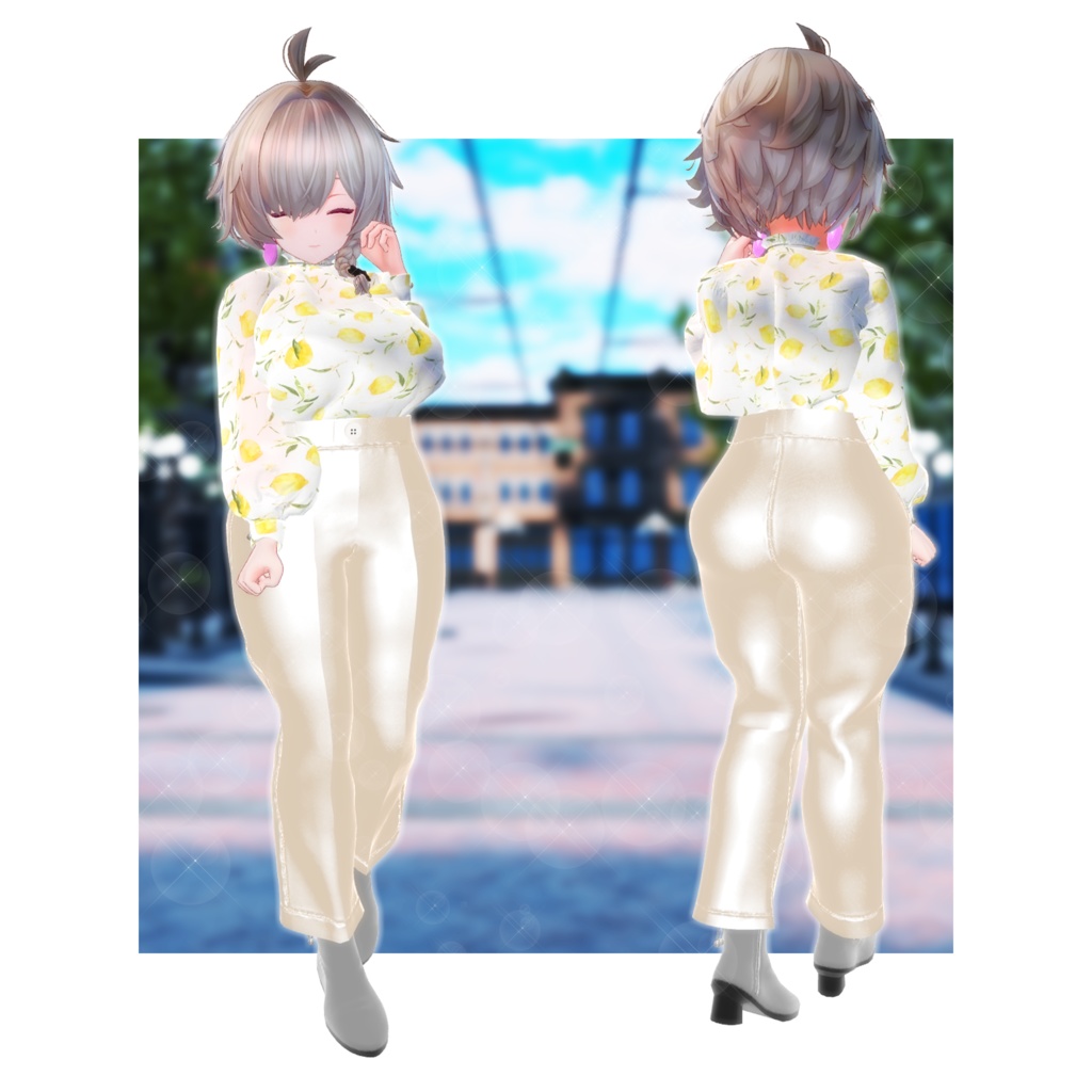 【VRChat想定】Any Way!【3D衣装】
