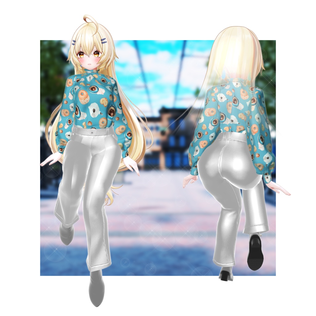 【VRChat想定】Any Way!【3D衣装】