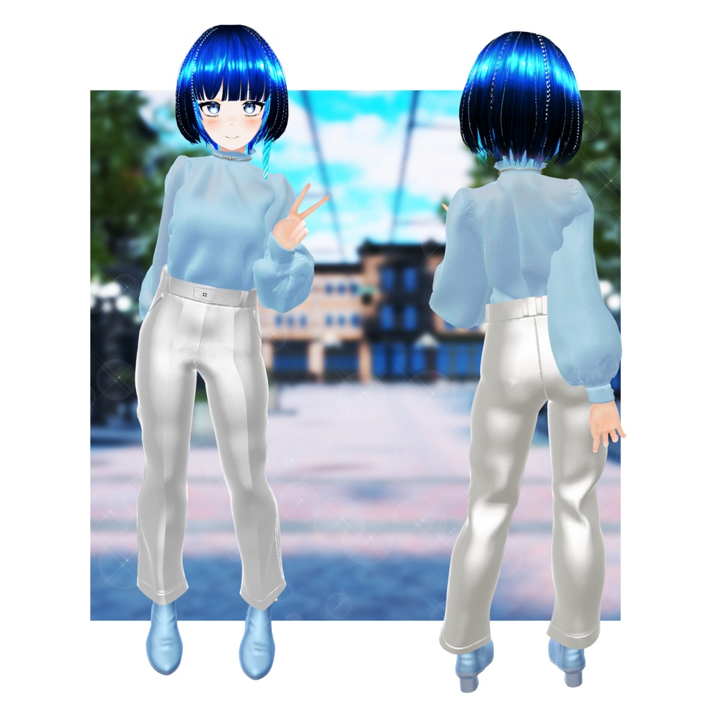 【VRChat想定】Any Way!【3D衣装】