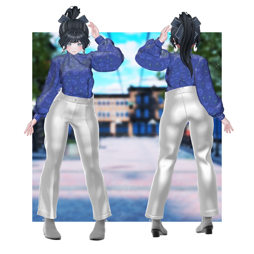 【VRChat想定】Any Way!【3D衣装】