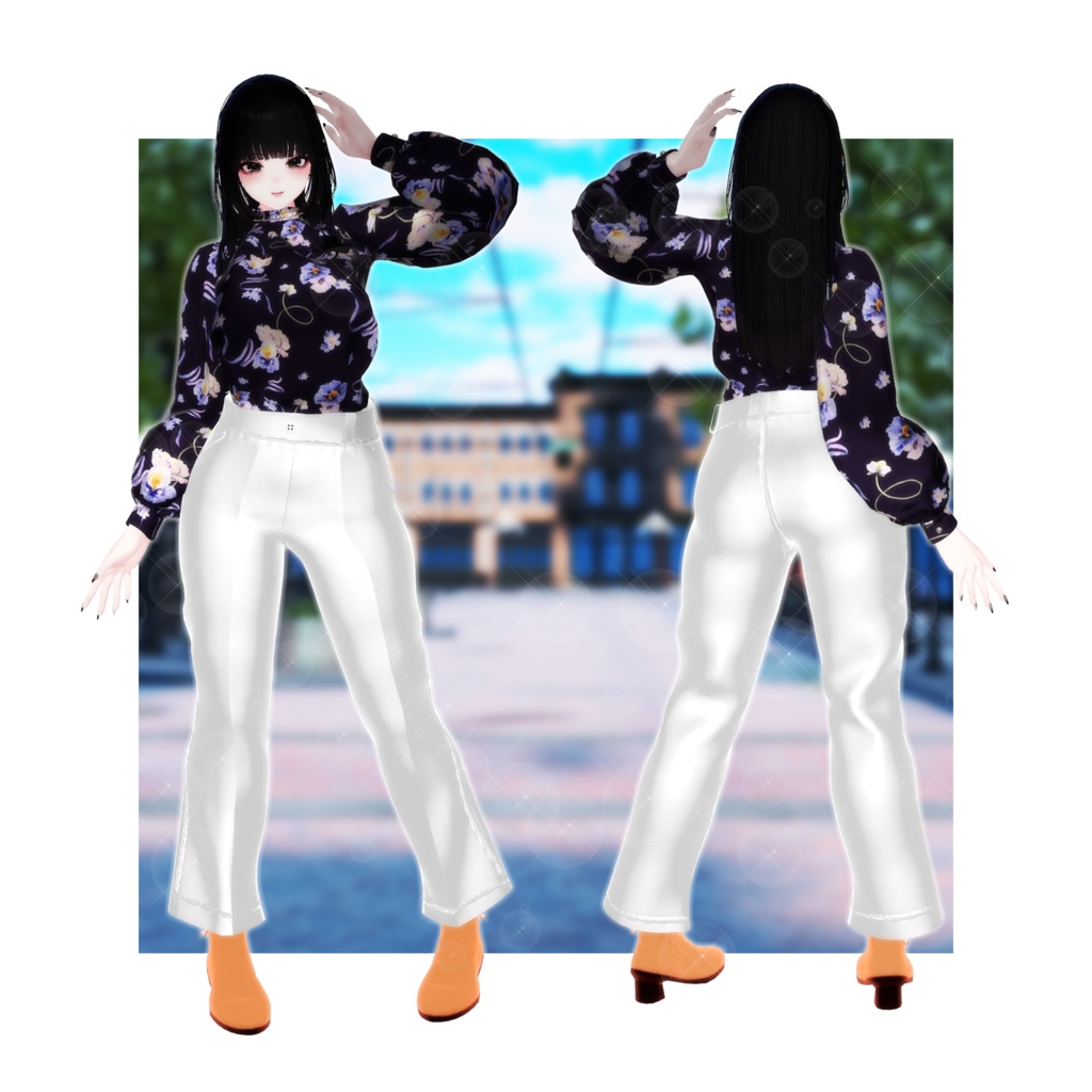 【VRChat想定】Any Way!【3D衣装】