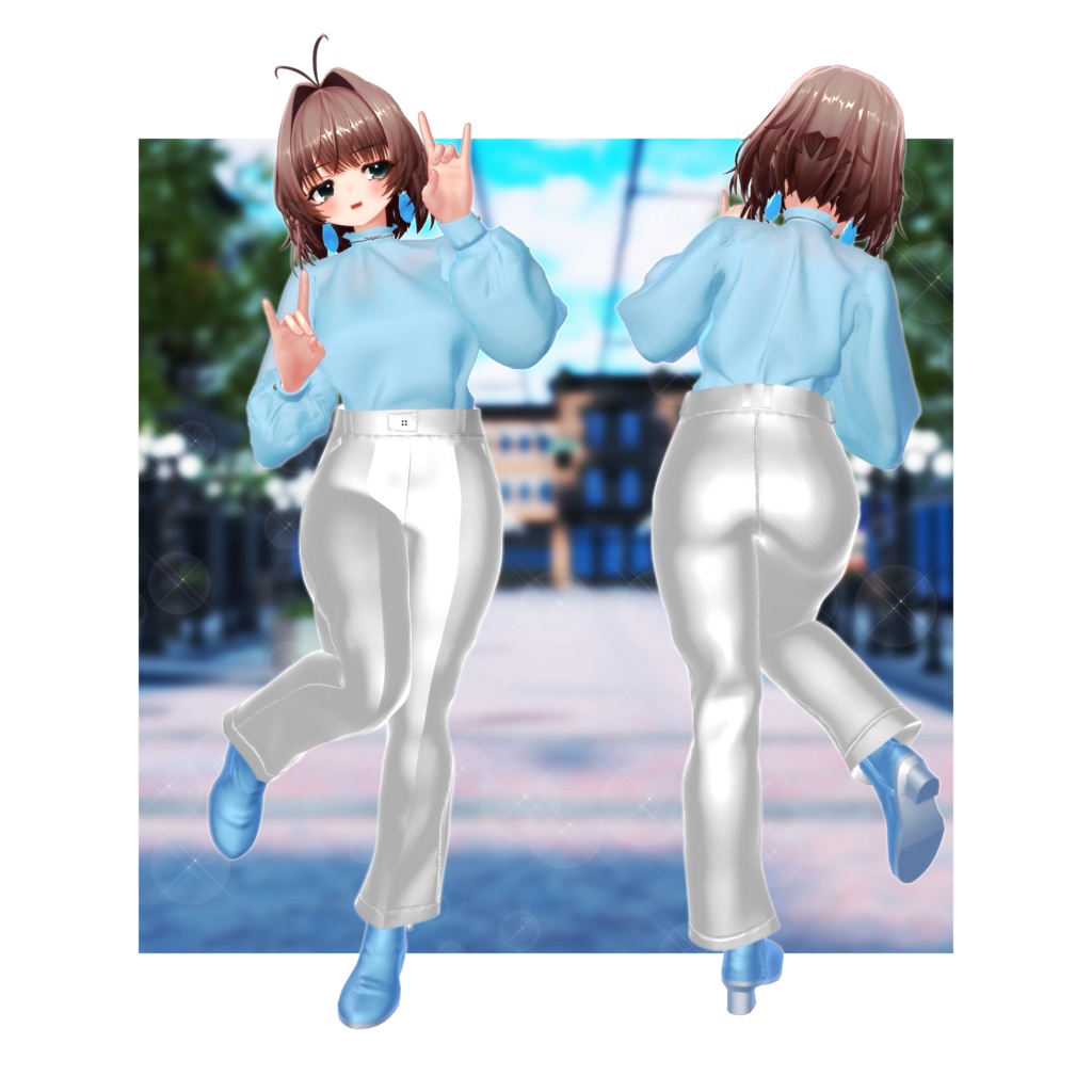 【VRChat想定】Any Way!【3D衣装】