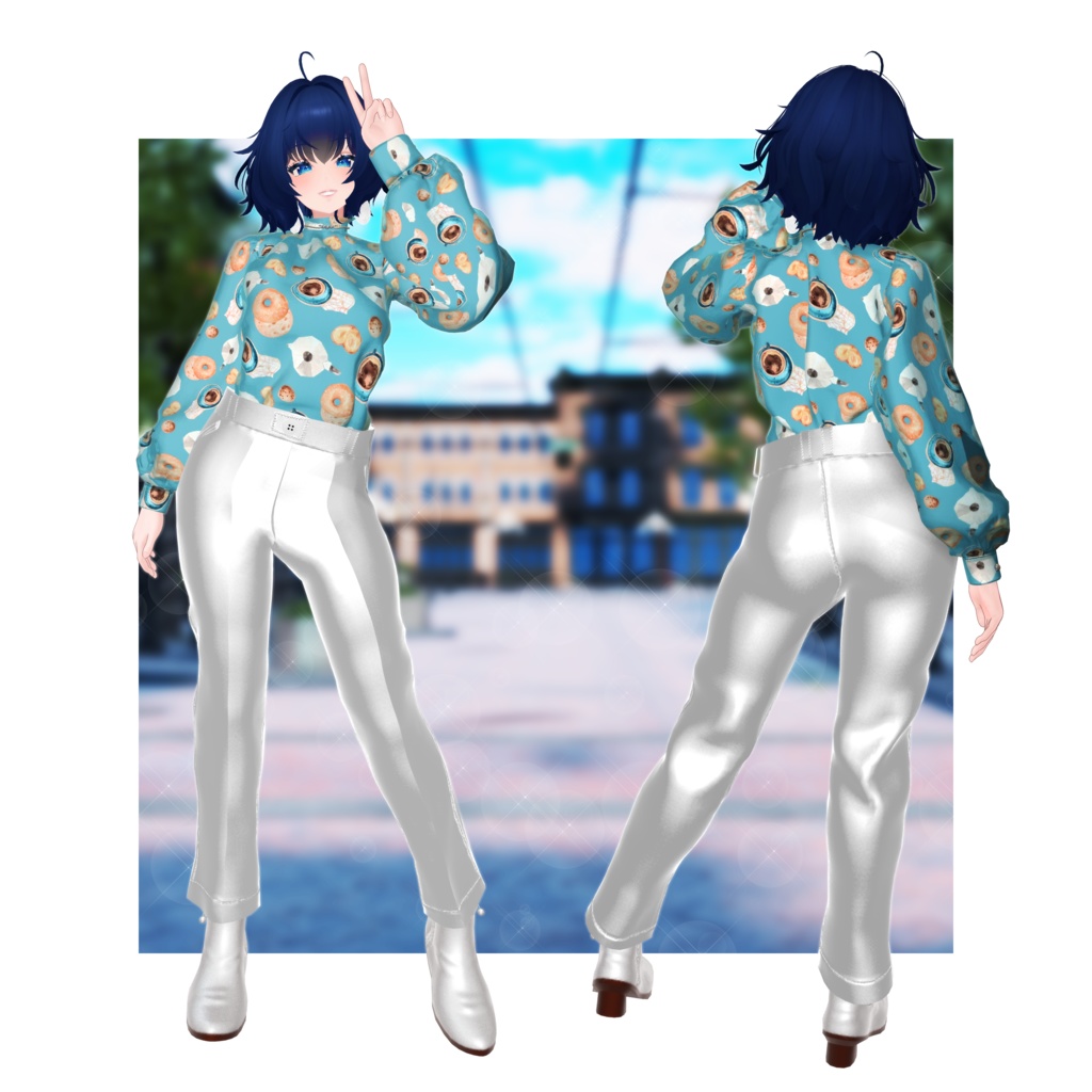 【VRChat想定】Any Way!【3D衣装】