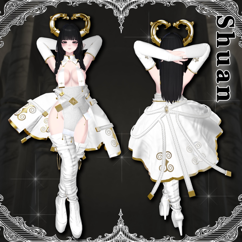 【VRChat想定】Encount Dependance【3D衣装】