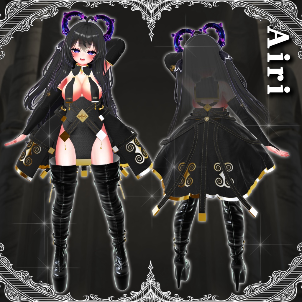 【VRChat想定】Encount Dependance【3D衣装】