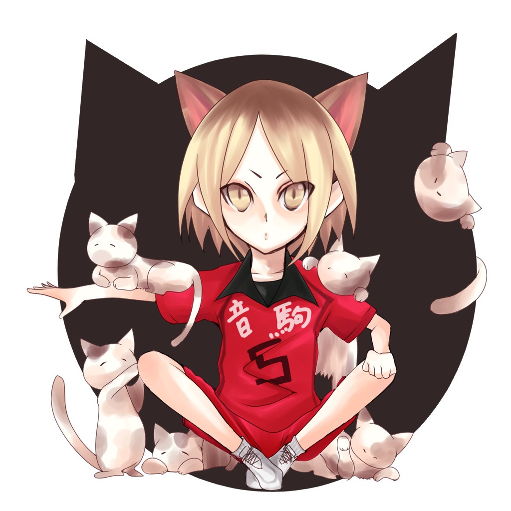 【HQ!!】アクリルキーホルダー　孤爪研磨