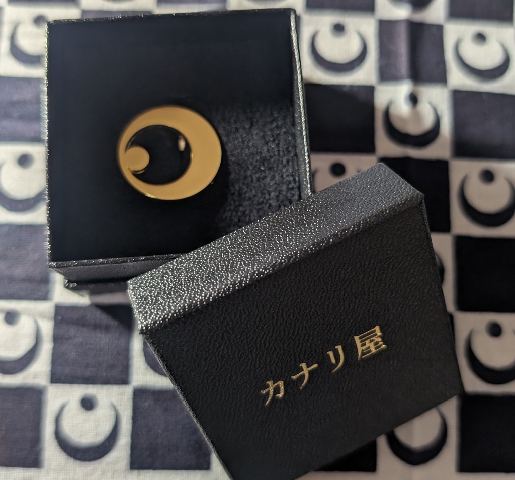 月星紋ピンバッジ