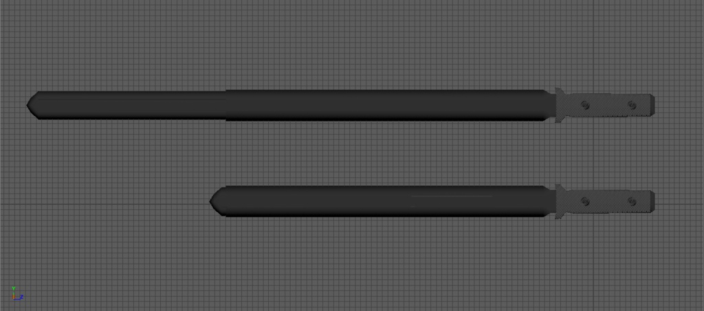 可変長カーボンブレード