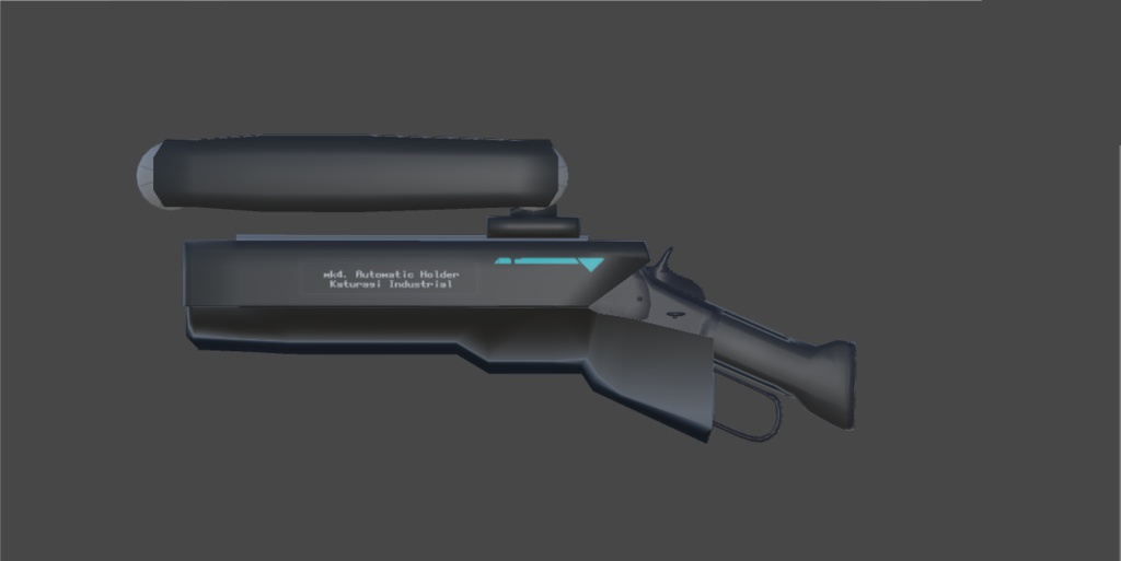 3Dモデル ウィンチェスターM1873Tactical & Mountセット