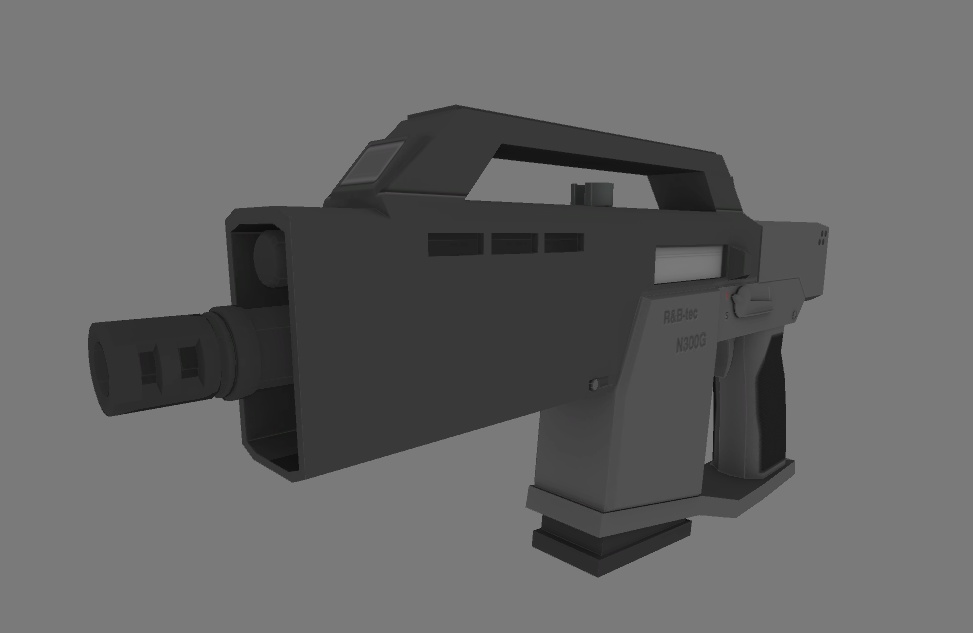 3Dモデル R&B-tec N300G"ハンドキャノン"
