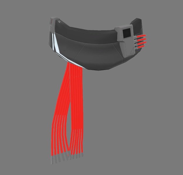 3Dモデル mk6・メカニカルマフラー