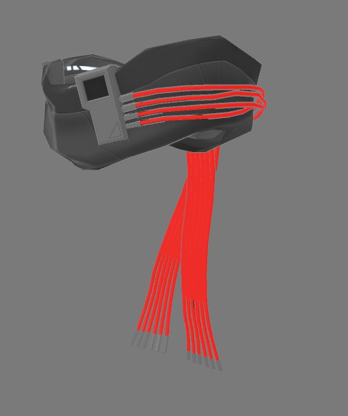 3Dモデル mk6・メカニカルマフラー