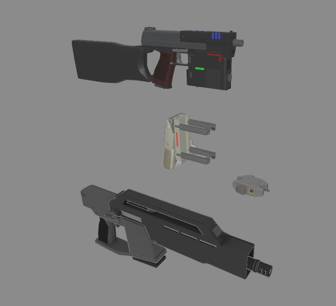 3Dモデルセット ArmsPack.01