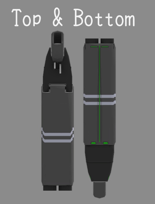 3Dモデル TwinFeather012