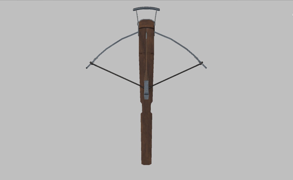 3Dモデル クラシックスタイル クロスボウ