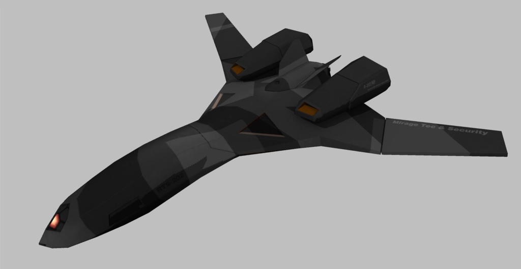 3Dモデル マイクロUAV RTS-202