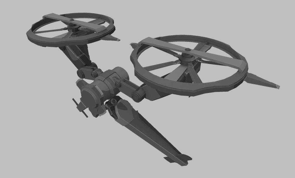 Mk.11 フライトユニット&テールスタビライザー