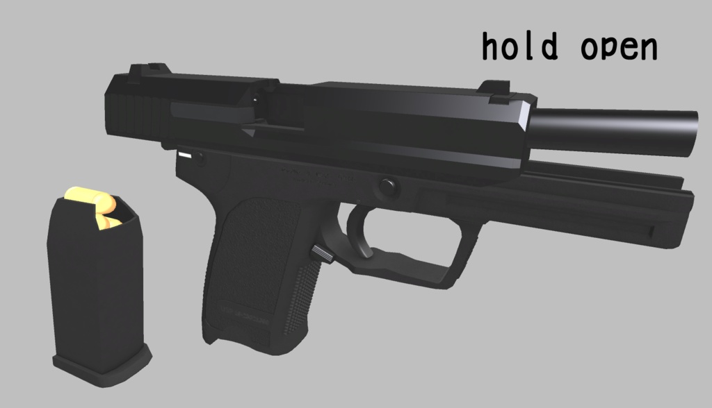 3Dモデル USP & P8 フルセット