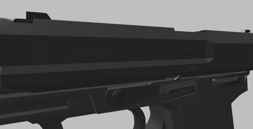 3Dモデル USP & P8 フルセット