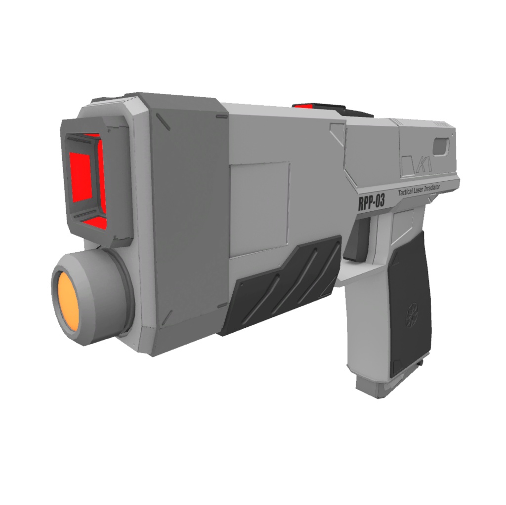 3Dモデル RPP-03レーザーピストル