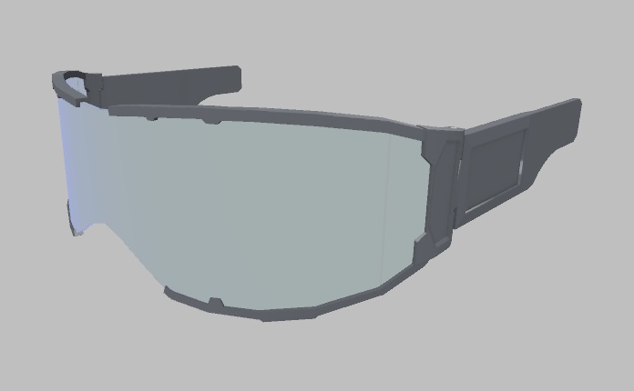 3Dモデル BallisticGlass