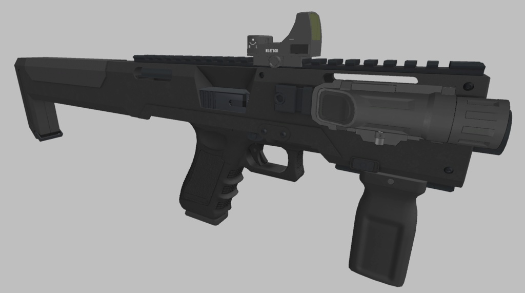 3Dモデル GP17ピストル カービンキットセット