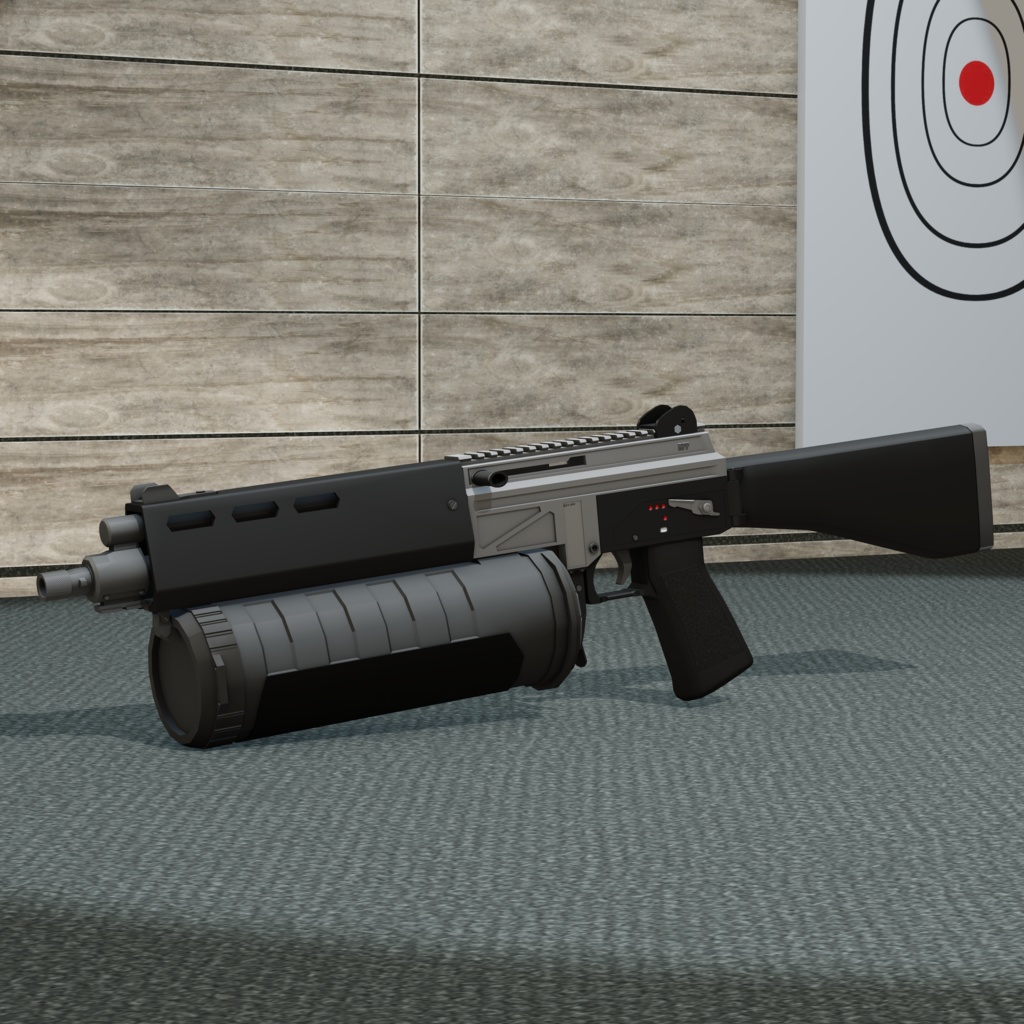 3Dモデル RPP-219サブマシンガン