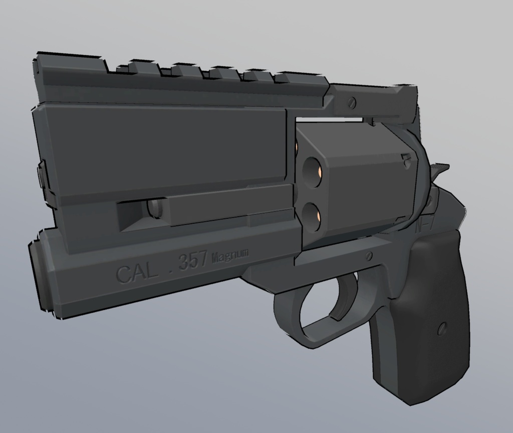 3Dモデル N-7リボルバー