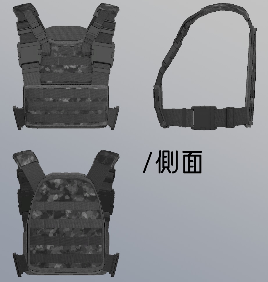 3Dモデル Mk10 Combat Rig