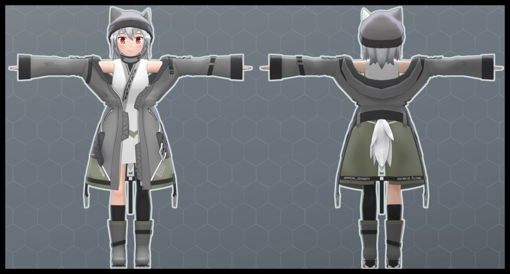 オリジナル3Dモデル Mark12:Altial